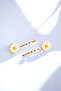2 Daisy Wire Clasps - 2