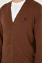 Men's Brown Basic Knitwear Cardigan 50293531 -Vr029 - 7