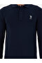 Men's Navy Blue Basic Sweatshirt 50289060-Vr033 - 6