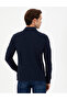 Men's Navy Blue Basic Sweatshirt 50289060-Vr033 - 5