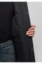 Hooded Black Parka Loose Fit / Relaxed Fit 0110442-71379 - 6