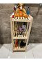 Wooden 3 Tier 90*35*30 Bathroom Organizer