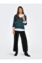 Jdyelanora - V-Neck Pullover Kent Noos 15207823   Atlantic Deep L/S - 2