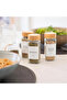 12-Piece Spice Jar Bamboo Lid Jar with Sprinkler Head Spice Rack with Turkish Label - 2