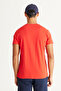Men's Red-White 2-Pack Slim Fit Slim Fit Cotton Basic T-Shirt - 7