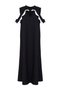 Black Collar Detail Woven Dress Tctaw25Eb00072 - 6