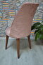 Retro Velvet Chair Case Cover - 4