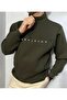 Three Thread Thick Winter Fishing Collar Half Zip Sweatshirt - 3