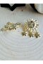 GOLD COLOR STARS SUN EARRING ACR5492 - 3