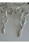 ACR6998 Model Silver Color Bow Earrings