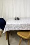 Erasable Oilcloth Tablecloth with Pvc Non-Slip Fiber Base_207-A - 2