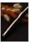 Xuping Steel Tag Model Gold Bracelet Jewelry Model Non-Tarnish Plate Detailed Bracelet 18 cm - 4