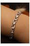 Xuping 17 cm Sterling Silver Bracelet with Zirconia - Stainless, Tarnish, Steel Model - 3