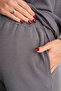 Pregnant and Maternity Bottom Top Suit with Front Button Corded Twisted Fabric Pockets - 6
