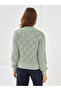 High Collar Self-Patterned Women's Knitwear Sweater (W4) - 4