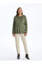 Crew Neck Patterned Women's T-Shirt - W4Ar43Z8 - 2