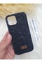 Luxury Branded Swrovski Case with Stone Compatible with iPhone 14 Pro Max - 5