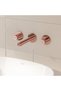 Origin A4258226 Built-in Sink Faucet, 3 Rosettes, Surface Mounted, Copper - 2