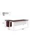 Bentuk 139-18L Apple Cherry Modern Workstation - 5
