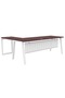Bentuk 139-18L Apple Cherry Modern Workstation without drawer