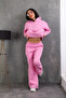 Women's Clothing 3 Thread Hoodie Set, Bottom Top Set, Double Set, Sports Set - 2