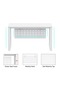 Vorm 136-18 white Modern Workstation without Drawer - 2