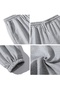 Gray Black Cotton Thick Winter Sweatpants 2 Pack - 2