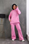 Women's Clothing 3 Thread Hoodie Set, Bottom Top Set, Double Set, Sports Set - 8