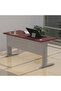 Stazion 1410 Modern Office Desk Apple Cherry - 5