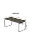 Carre 5116 Modern Workstation without Drawer  Desk Grey Ideal for Home - 3