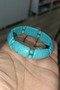 Turquoise Stone Thick Natural Natural Stone Bracelet - 2