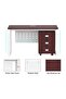 Vorm 136-16 Apple Cherry Modern Workstation - 3