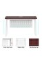 Vorm 136-18 Apple Cherry Modern Workstation without Drawer - 3