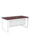 Vorm 136-16 Apple Cherry Modern Workstation without Drawer