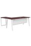 Bentuk 139-16L Apple Cherry Modern Workstation without drawer