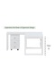 Vorm 136-18L White Modern Workstation - 4