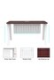 Bentuk 139-18 Apple Cherry Modern Workstation without drawer - 3