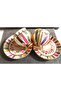Pervize Raduga Porcelain Hand Painted Set of 2 Coffee Cups - 2