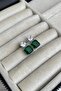 Minimal Zircon Stone Square Earrings (2 CM) - 2