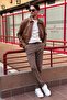 Men'S, New Season, Slim Fit, Snap Button Closure, Faux Leather, Jacket-Coat Usedd04 - 7