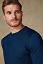 Petrol Blue Knitwear 1003-7 - 4