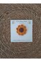 Sunflower Hairless Baby Clip, Baby Girl Clip for Less Hair, Snap Clip (Single)