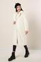 Long Plush Coat with Lining Inside