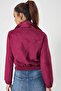 Double Pocket Suede Coat with Elastic Waist - 4