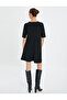 Mini Dress Short Sleeve Crew Neck - 4