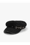 Cap Hat with Buckle Detail