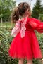 Girls Baby Girls Kids Birthday Party Wedding Dress Tulle Tutu Lined Children's Clothing Baby Wear Dress - 3