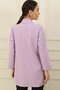 Shawl Collar Lycra Long Jacket - 4
