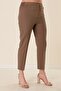 Lycra Plus Size Trousers with Elastic Waist - 3