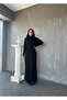 Women's Hair Knitting Detail Long Tunic 2 Pack Pants Suit - 7
